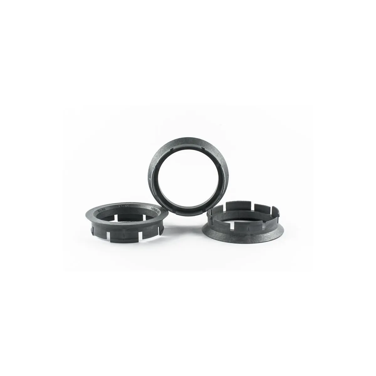 4 Zentrierringe 63,4mm auf 54,1mm Kunststoff