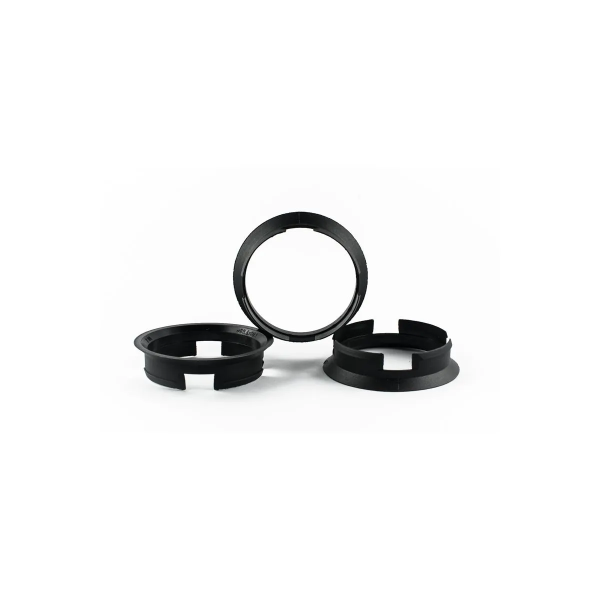 4 Zentrierringe 63,4mm auf 60,1mm Kunststoff