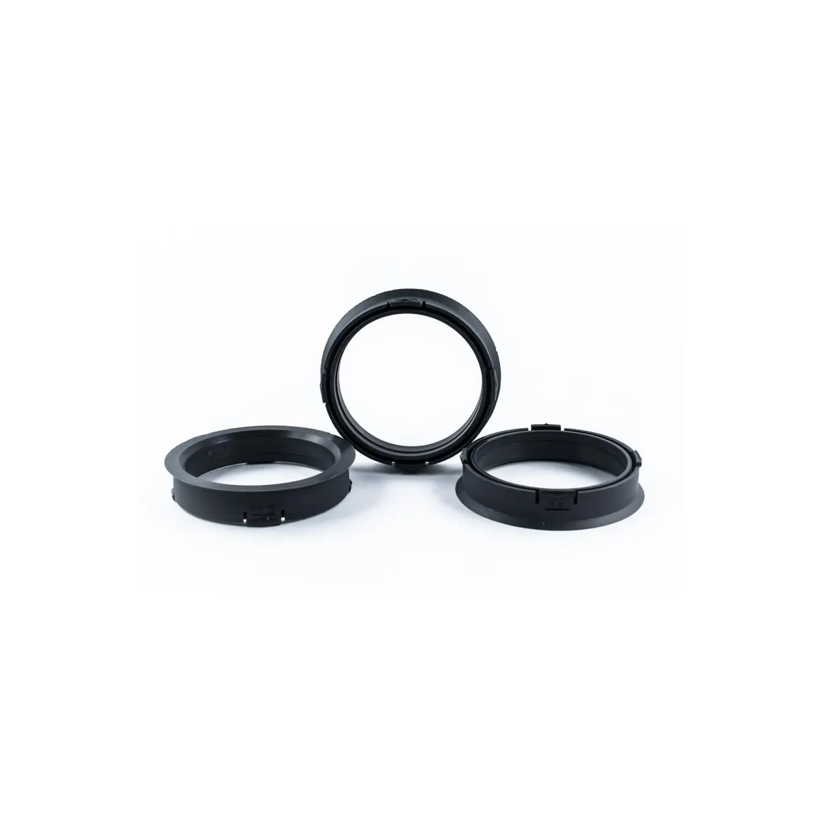 4 Zentrierringe 66,6mm auf 56,1mm Kunststoff