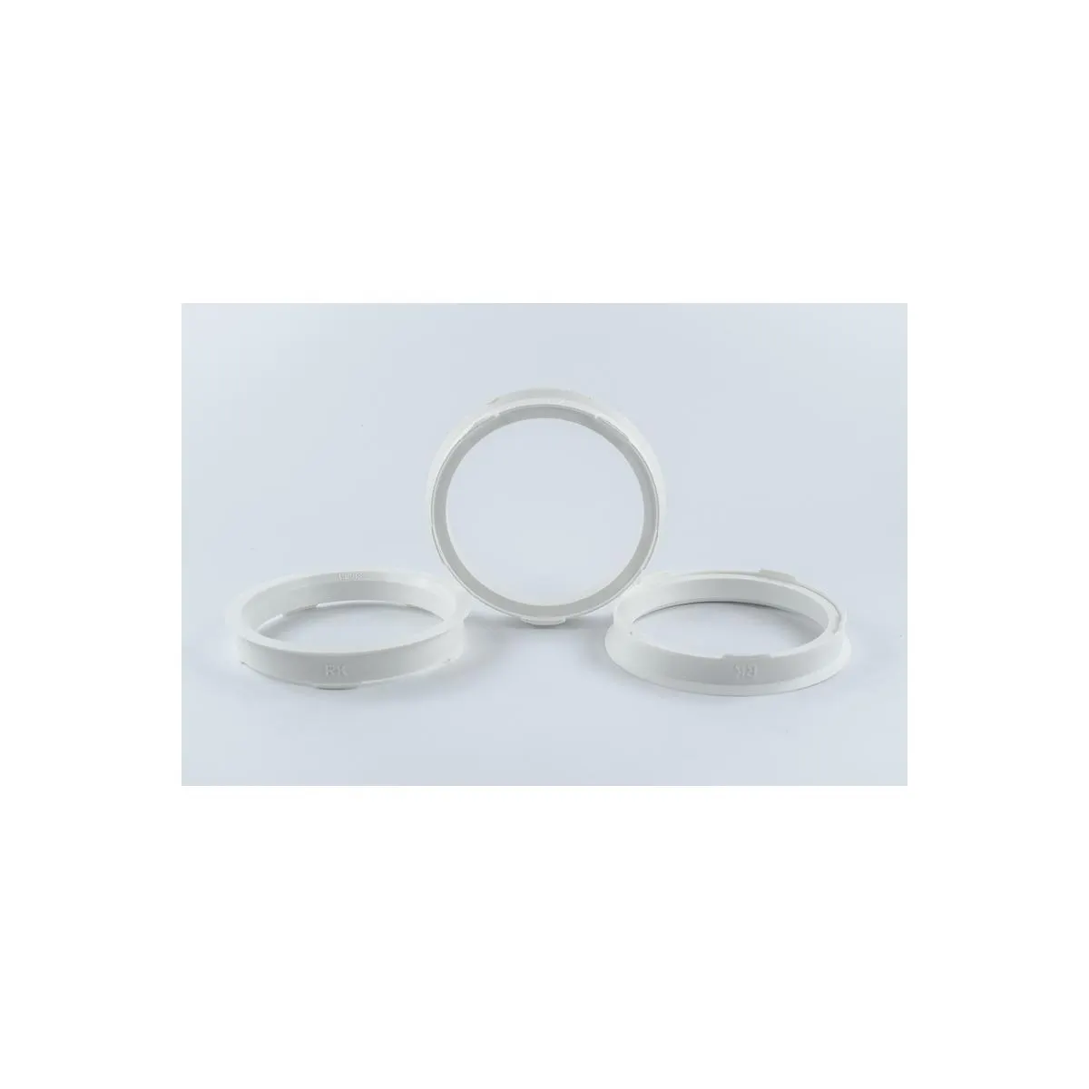 4 Zentrierringe 67,0mm auf 58,1mm Kunststoff