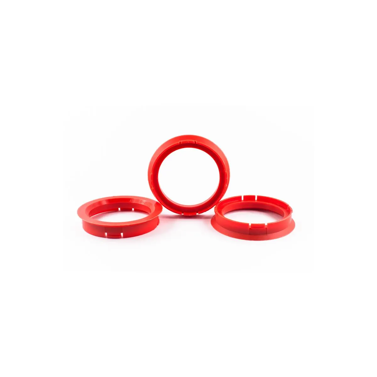 4 Zentrierringe 70,0mm auf 56,6mm Kunststoff