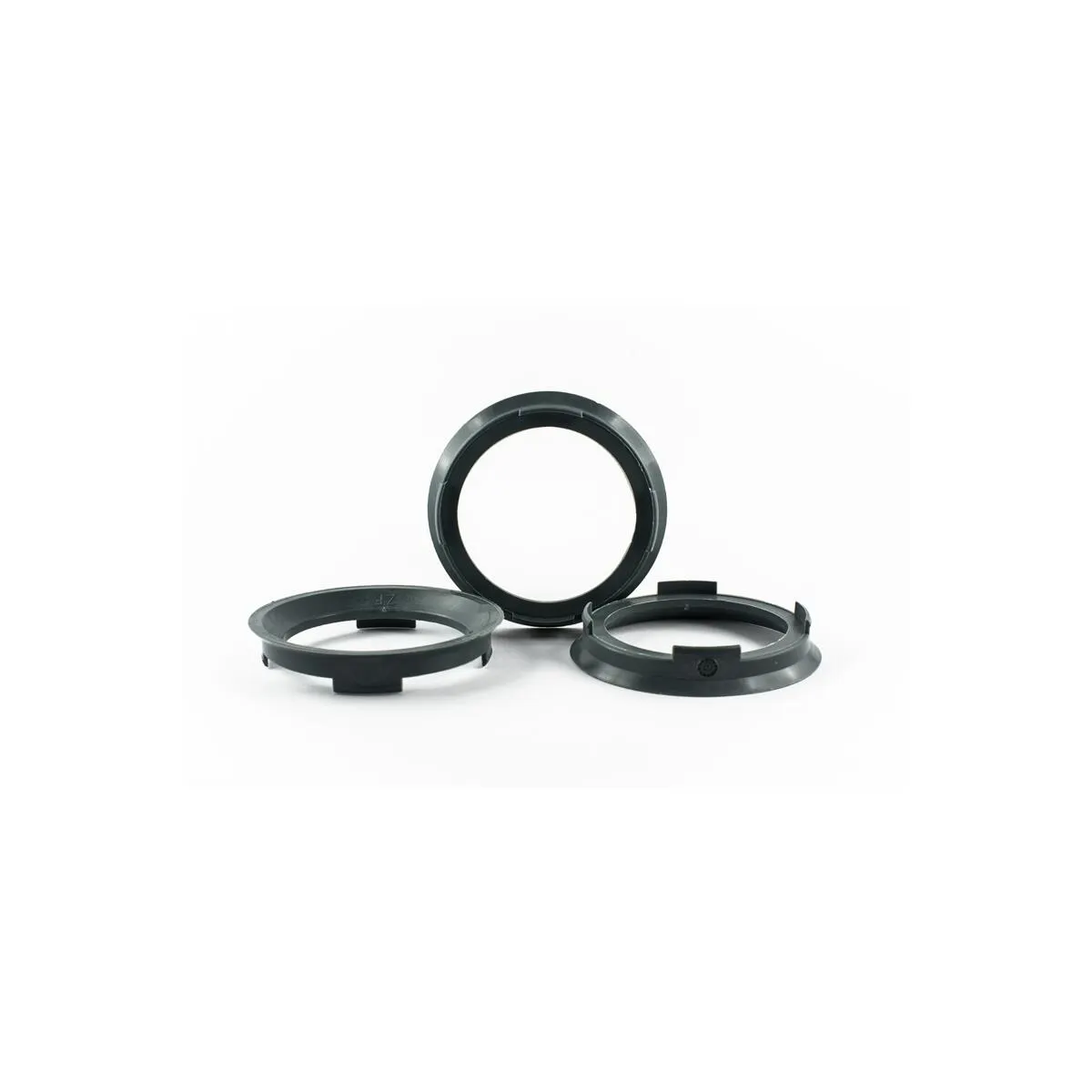 4 Zentrierringe 70,4mm auf 57,1mm Kunststoff