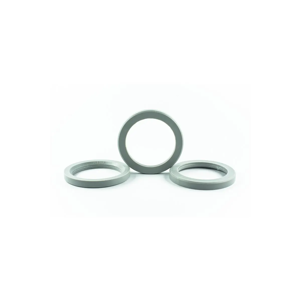 4 Zentrierringe 72,0mm auf 54,0mm Kunststoff