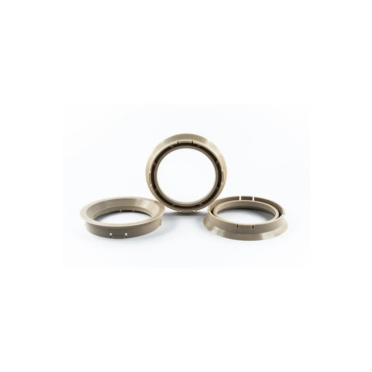 4 Zentrierringe 72,5mm auf 57,1mm Kunststoff