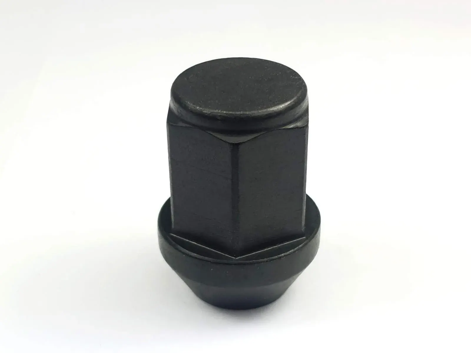 Radmuttern M12x1,25 33 SW19 Kegelbund 60° schwarz