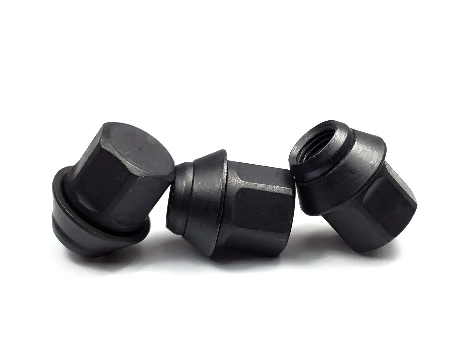 Radmuttern M14x1,5 29 SW21 beweglicher Kegelbund 60° schwarz FORD