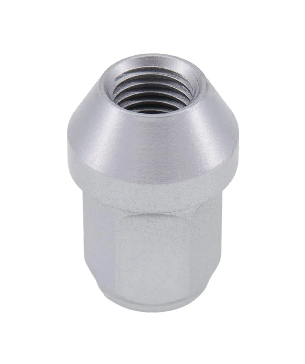 Radmuttern M12x1,5 33 SW19 Kegelbund 60° silber