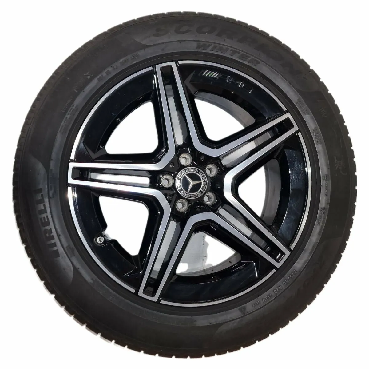 Mercedes GLE V167 AMG Winterräder 20 Zoll Pirelli schwarz