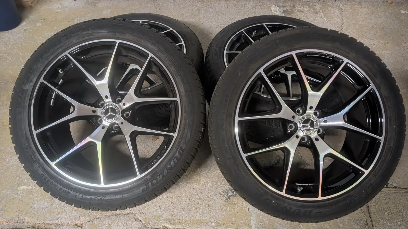 Mercedes GLC X253 AMG Winterräder 20 Zoll Dunlop Original – Originalfoto 3