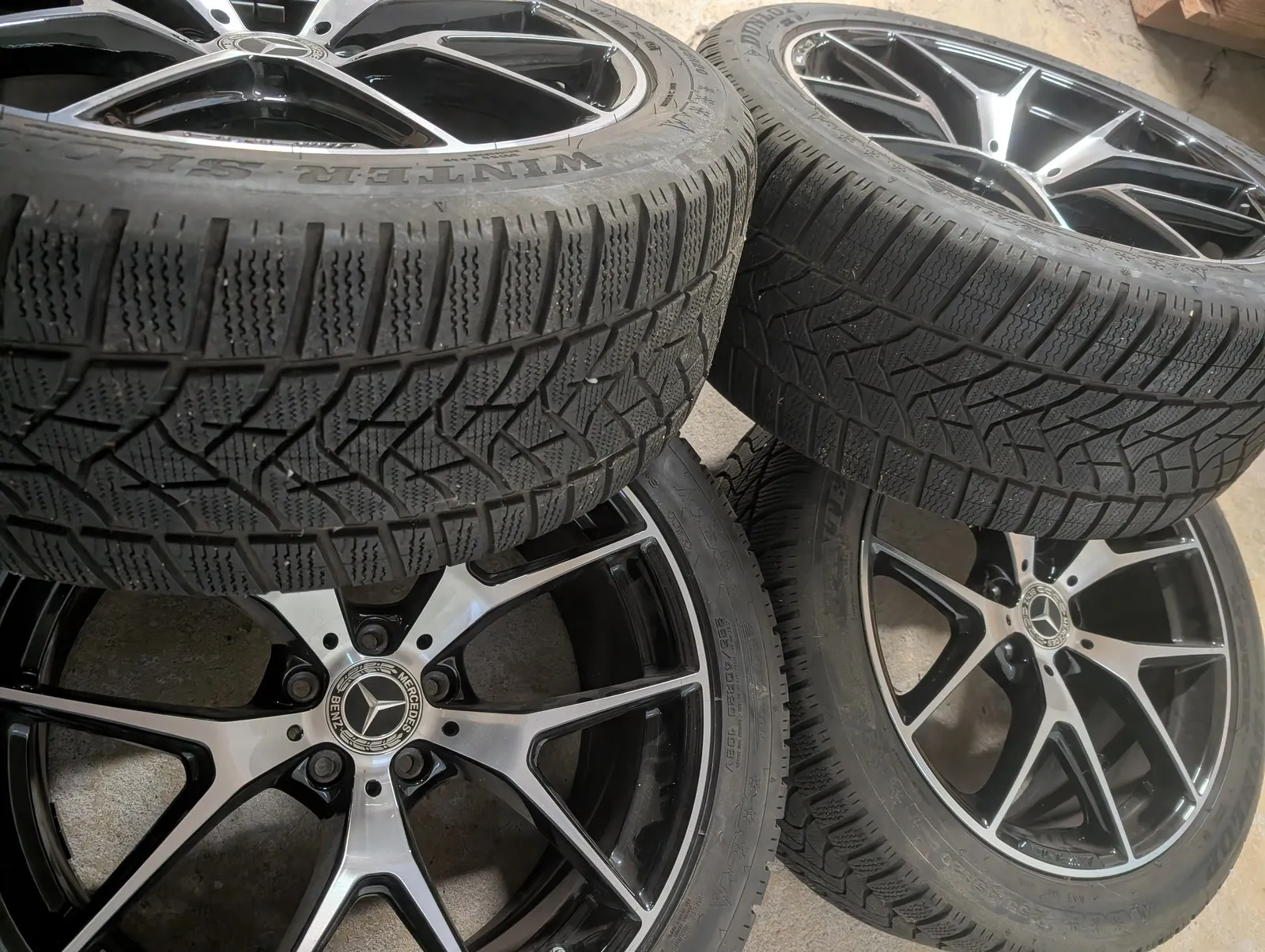 Mercedes GLC X253 AMG Winterräder 20 Zoll Dunlop Original – Originalfoto 7