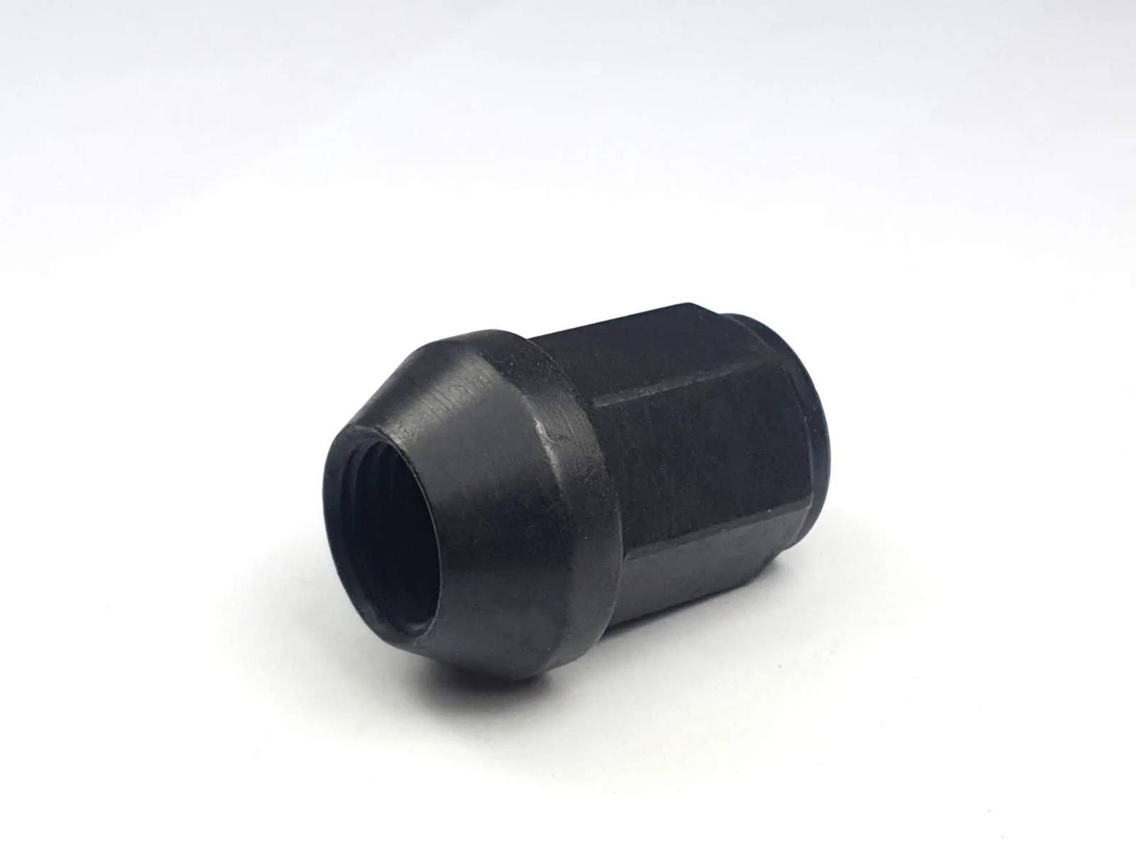 Radmuttern M12x1,25 33 SW21 Kegelbund 60° schwarz