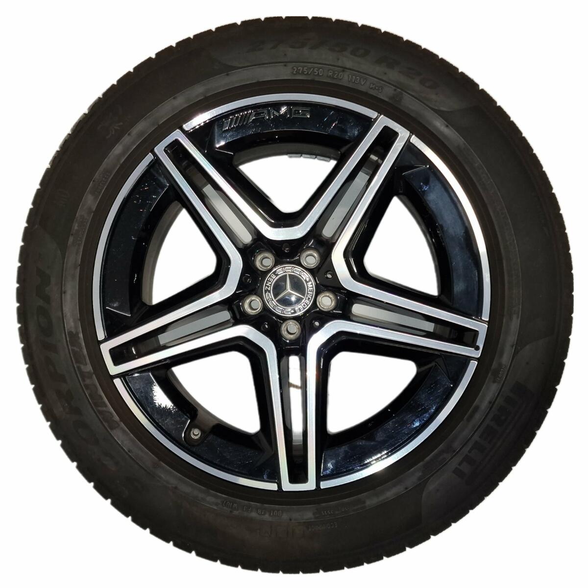 Mercedes GLE V167 AMG Winterräder 20 Zoll Pirelli grau