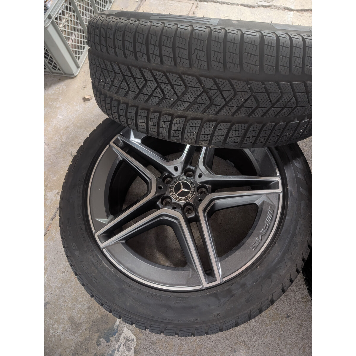 Mercedes S-Klasse W223 AMG Winterräder 19 Zoll Pirelli Original