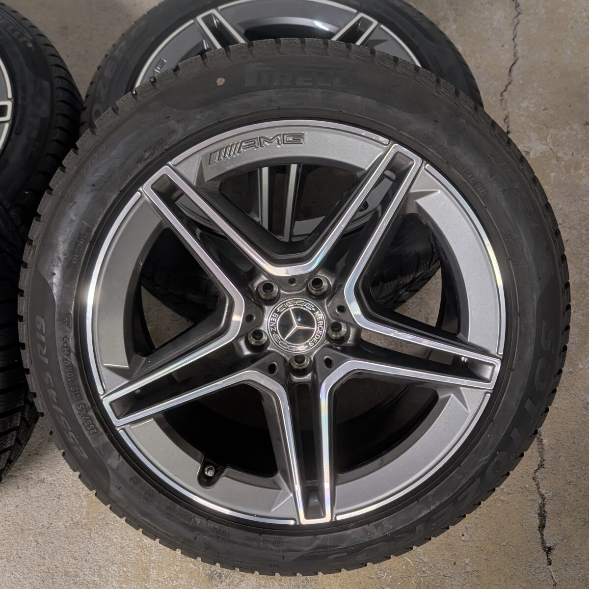 Mercedes S-Klasse W223 AMG Winterräder 19 Zoll Pirelli Original
