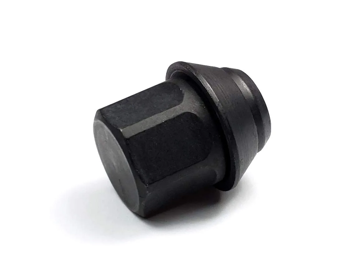 Radmuttern M14x1,5 29 SW21 beweglicher Kegelbund 60° schwarz FORD