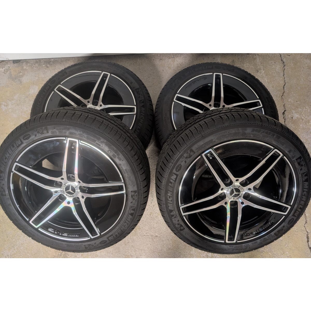 Mercedes CLE AMG Winterräder 18 Zoll Michelin C236 Original