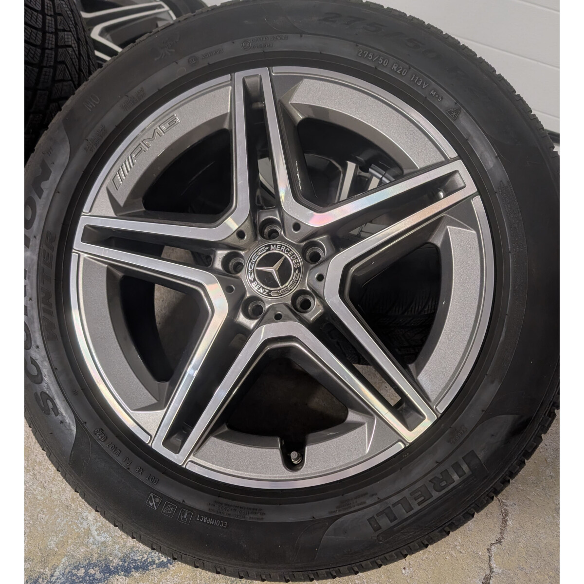 Mercedes GLE V167 AMG Winterräder 20 Zoll Pirelli schwarz