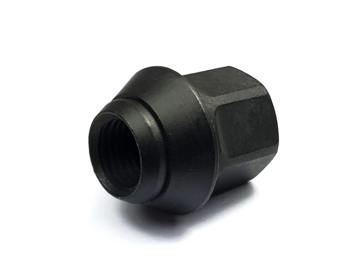 Radmuttern M14x1,5 29 SW21 beweglicher Kegelbund 60° schwarz FORD