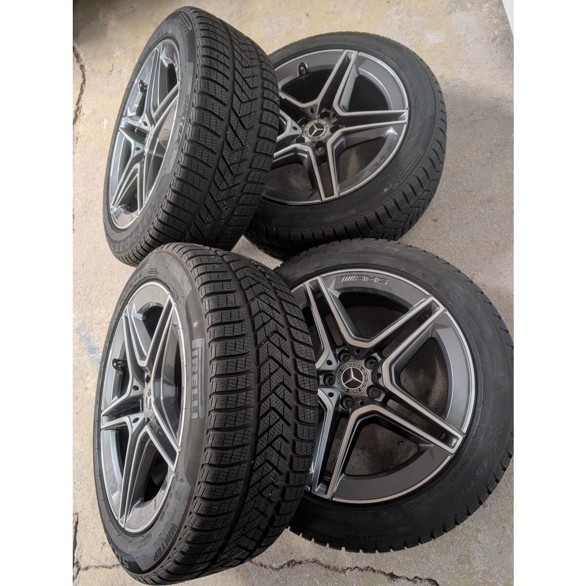 Mercedes S-Klasse W223 AMG Winterräder 19 Zoll Pirelli Original