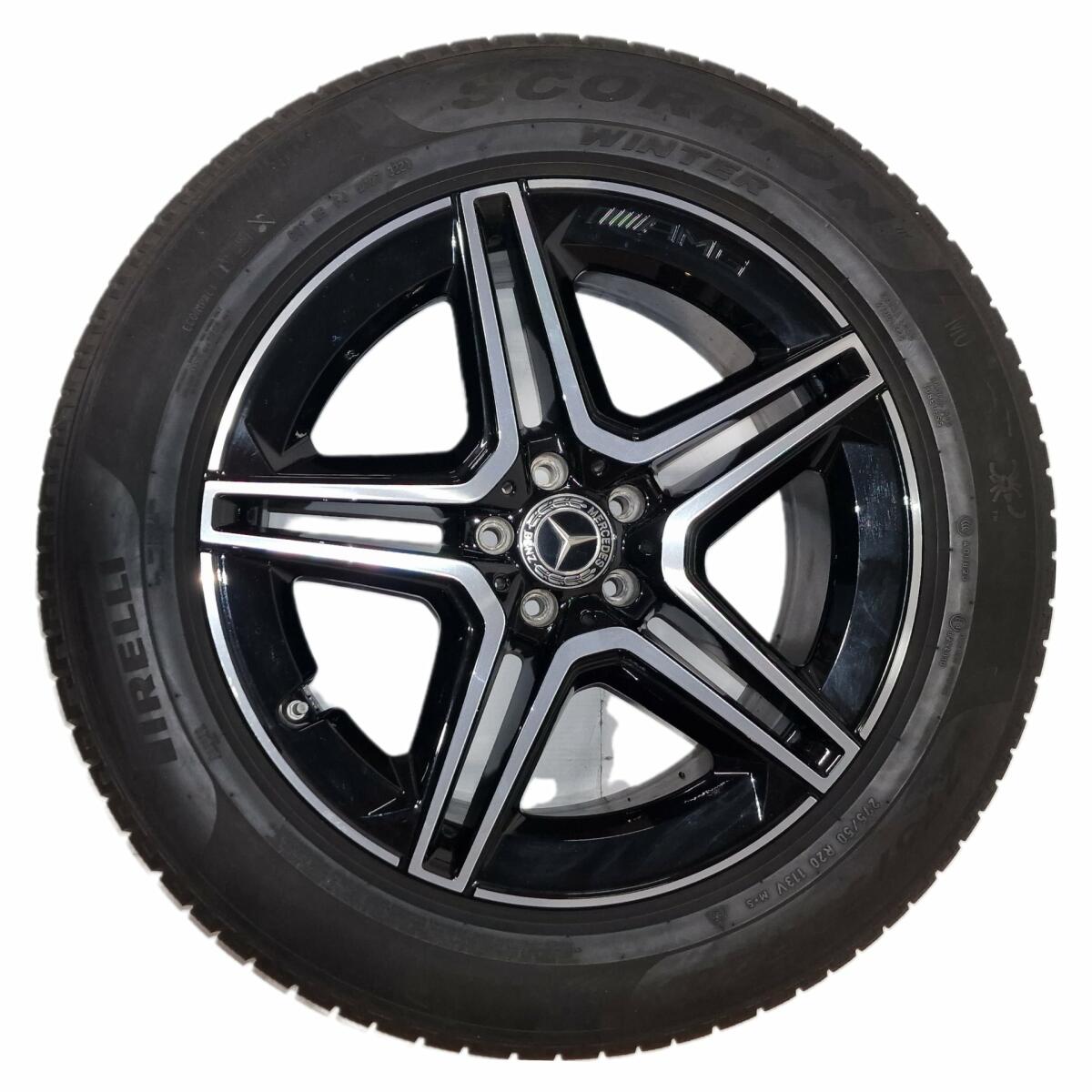 Mercedes GLE V167 AMG Winterräder 20 Zoll Pirelli grau