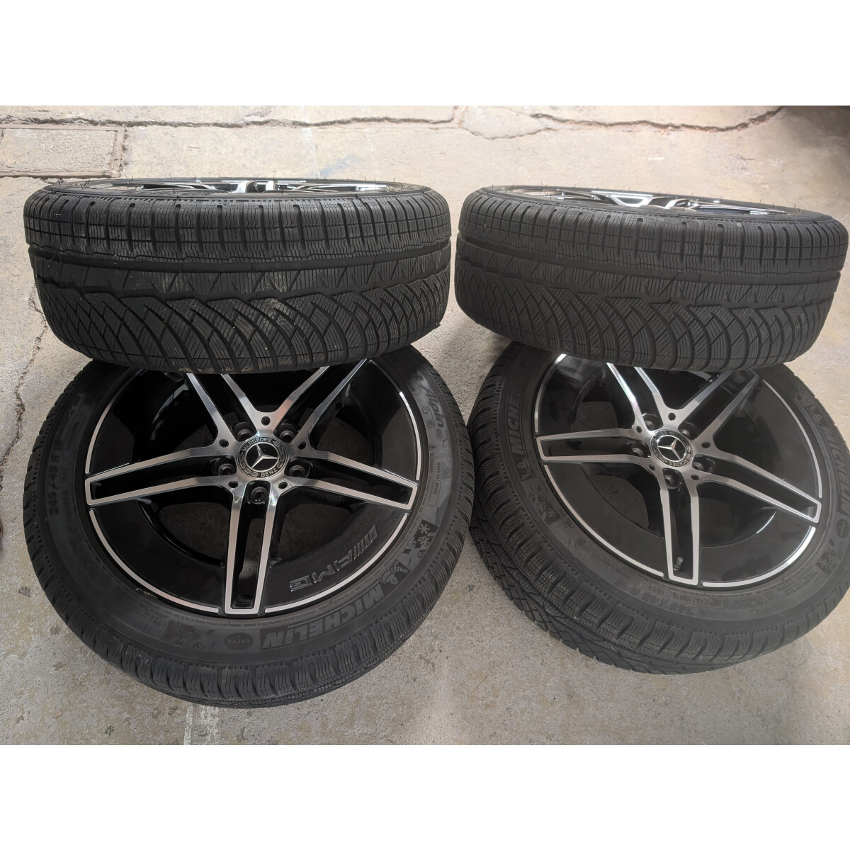 Mercedes CLE AMG Winterräder 18 Zoll Michelin C236 Original