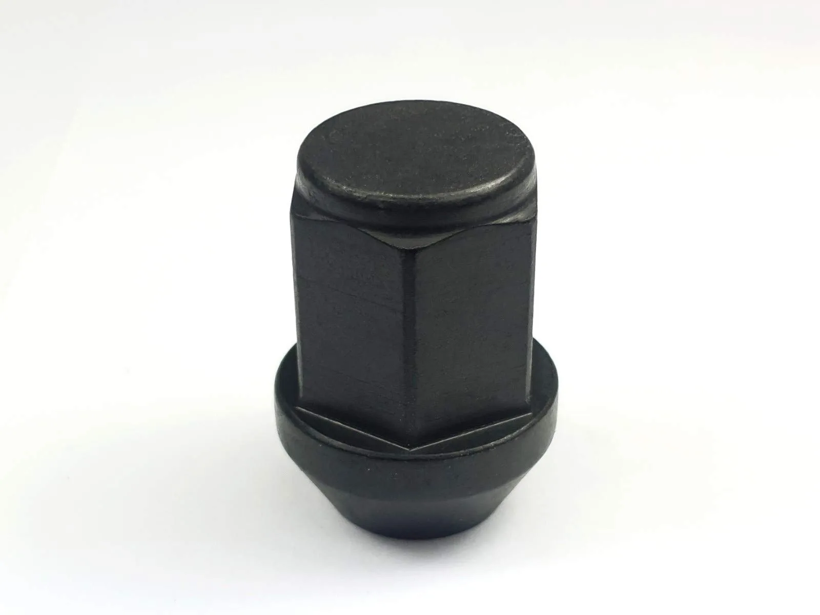 Radmuttern M12x1,25 33 SW19 Kegelbund 60° schwarz