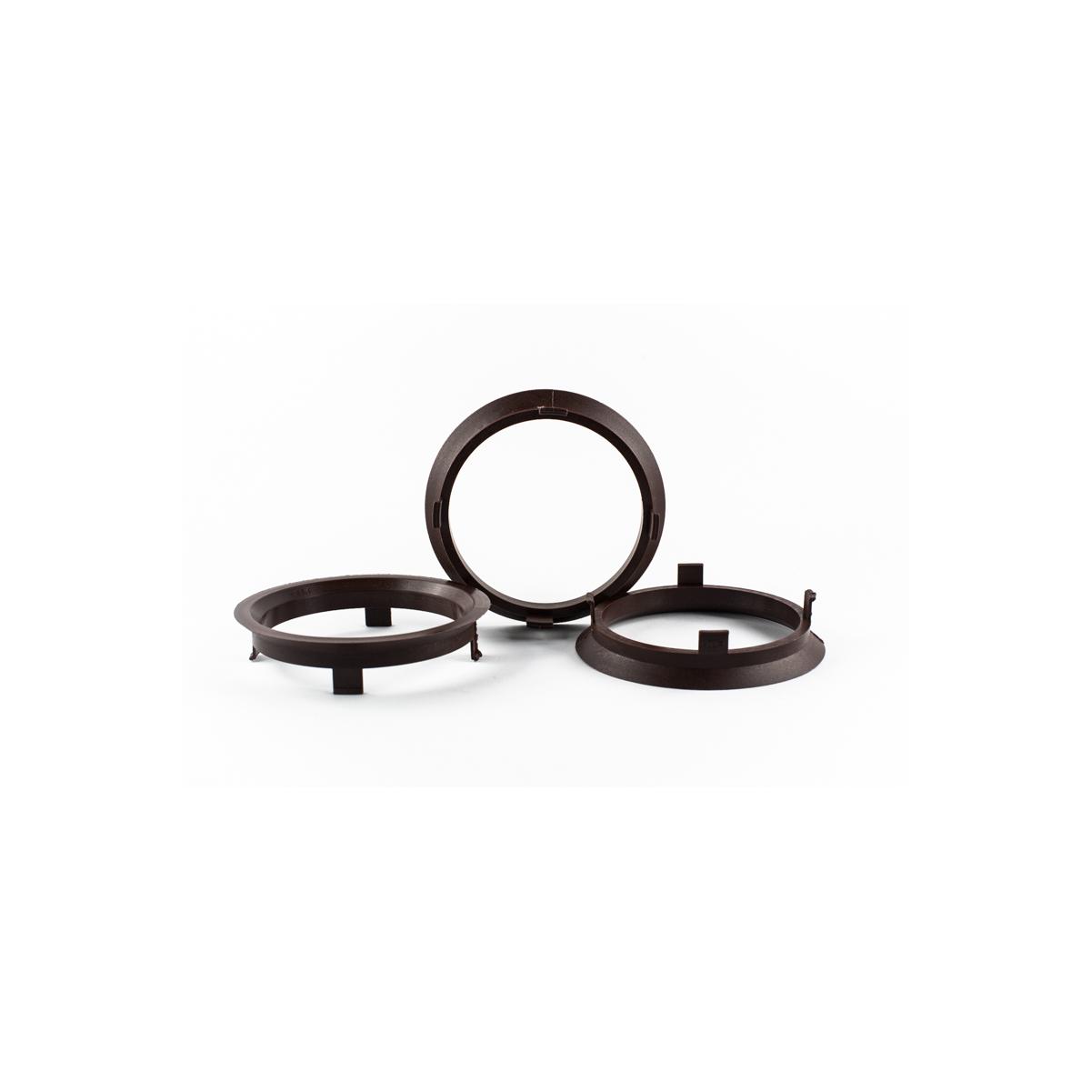 4 Zentrierringe 70,1mm auf 63,4mm Kunststoff