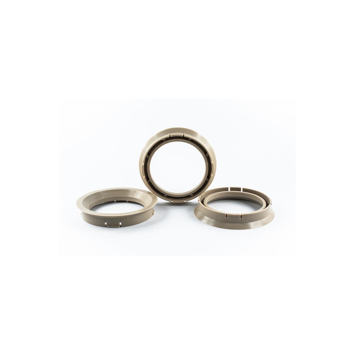 4 Zentrierringe 72,5mm auf 57,1mm Kunststoff