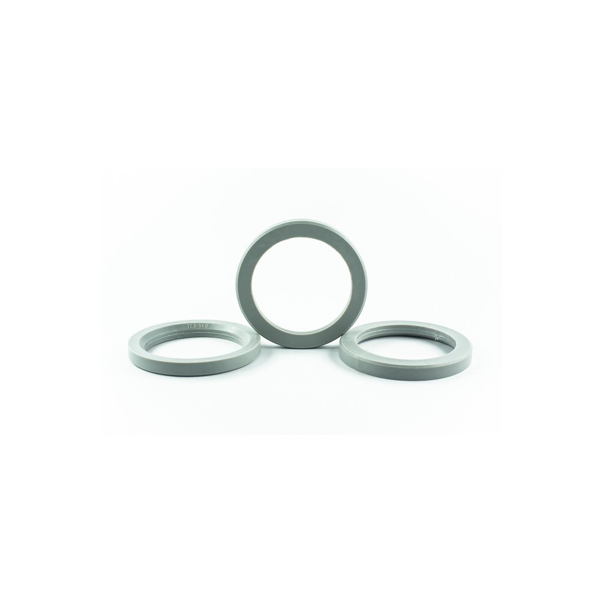4 Zentrierringe 72,0mm auf 54,0mm Kunststoff