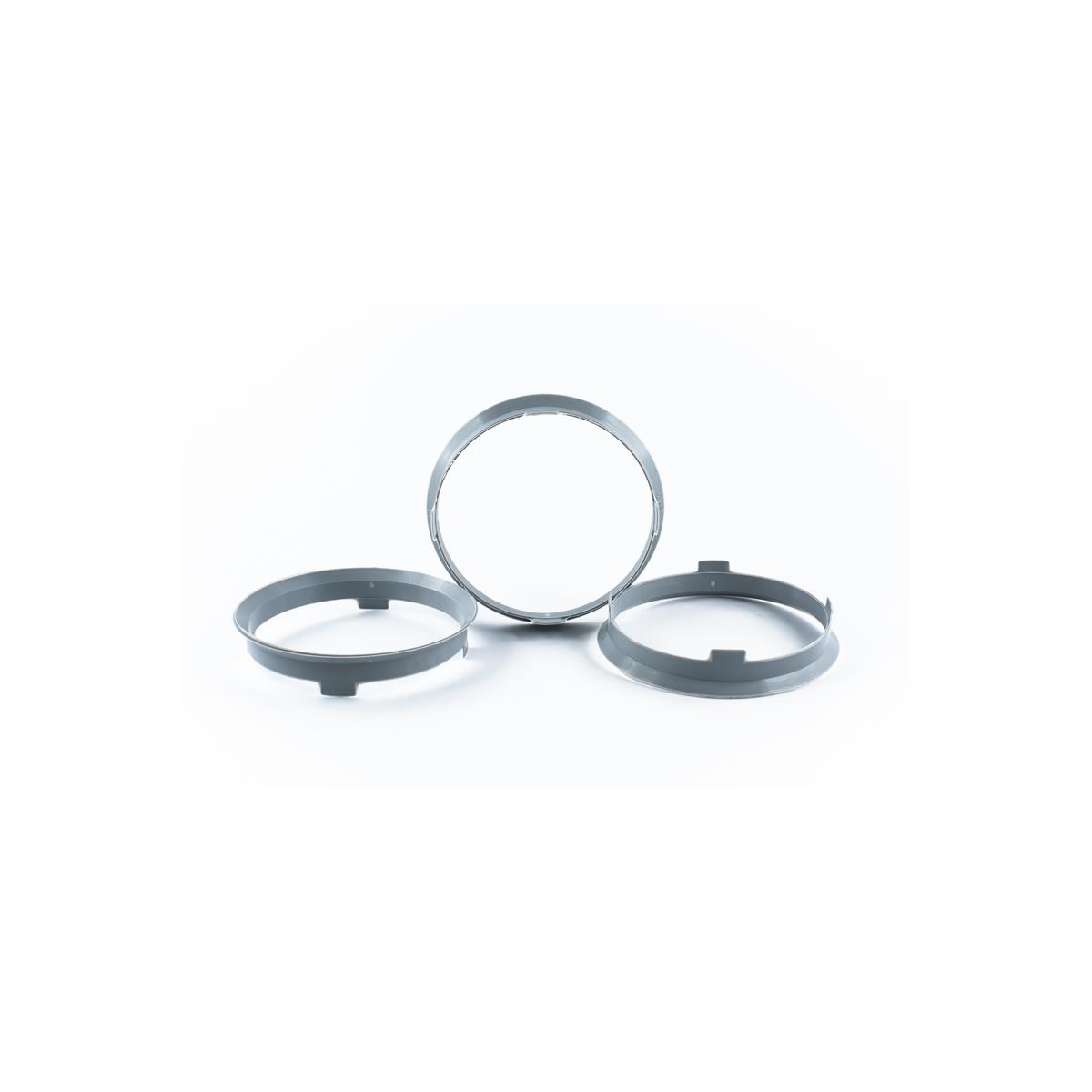 4 Zentrierringe 67,0mm auf 65,1mm Kunststoff