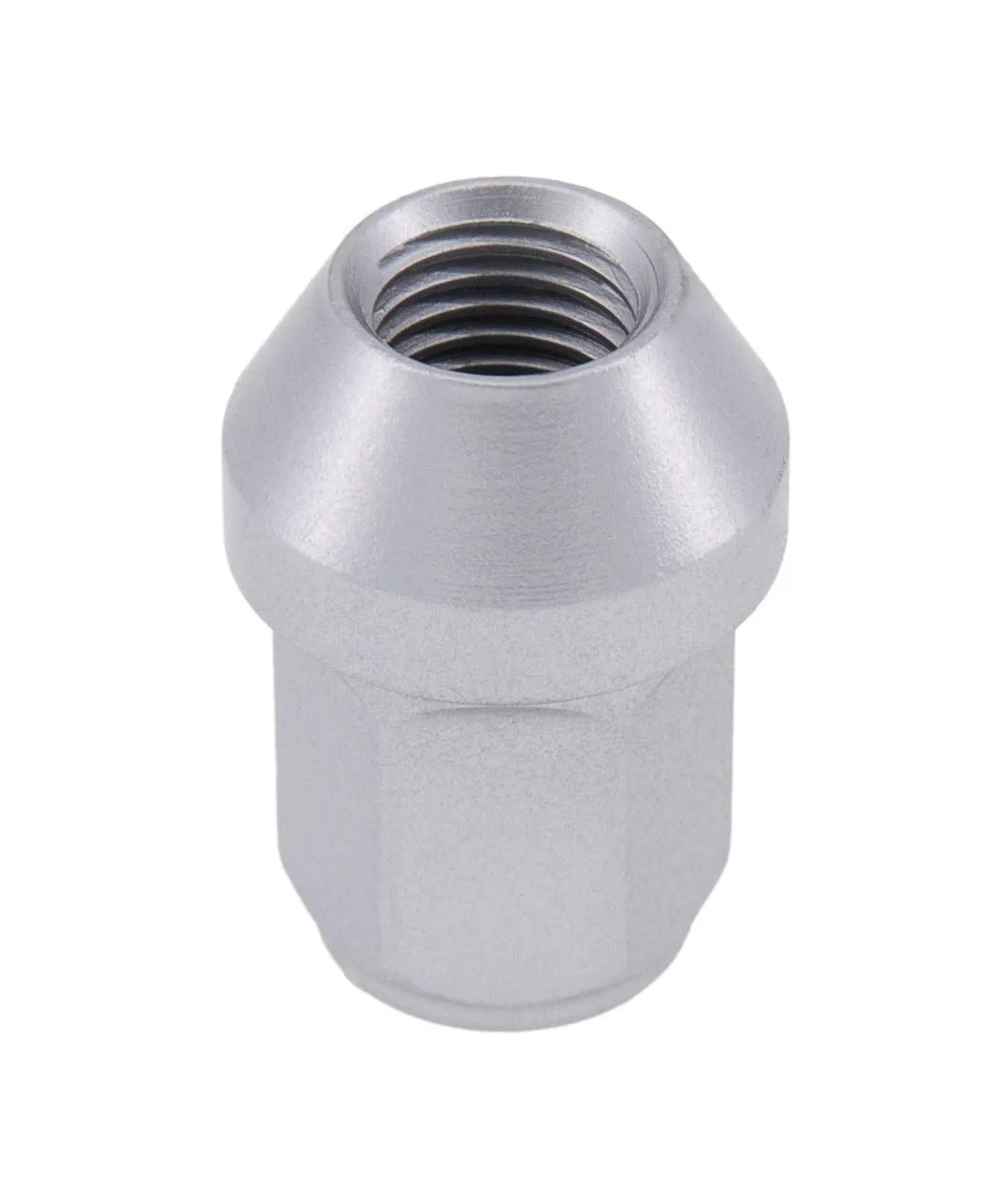 Radmuttern M12x1,5 33 SW17 Kegelbund 60° silber