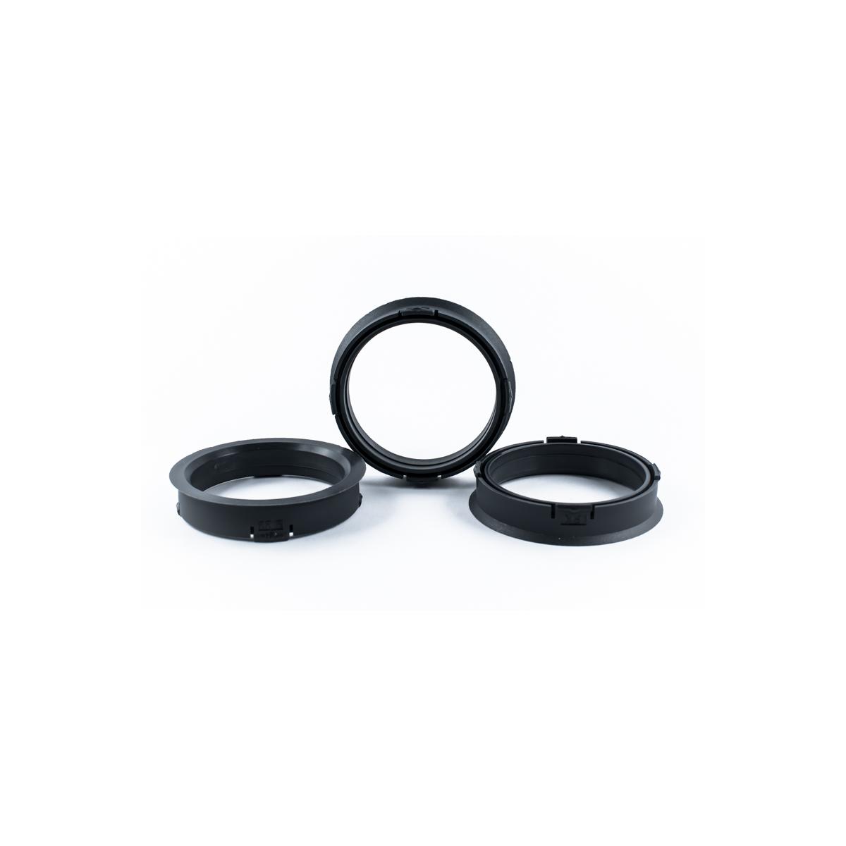 4 Zentrierringe 66,6mm auf 56,1mm Kunststoff