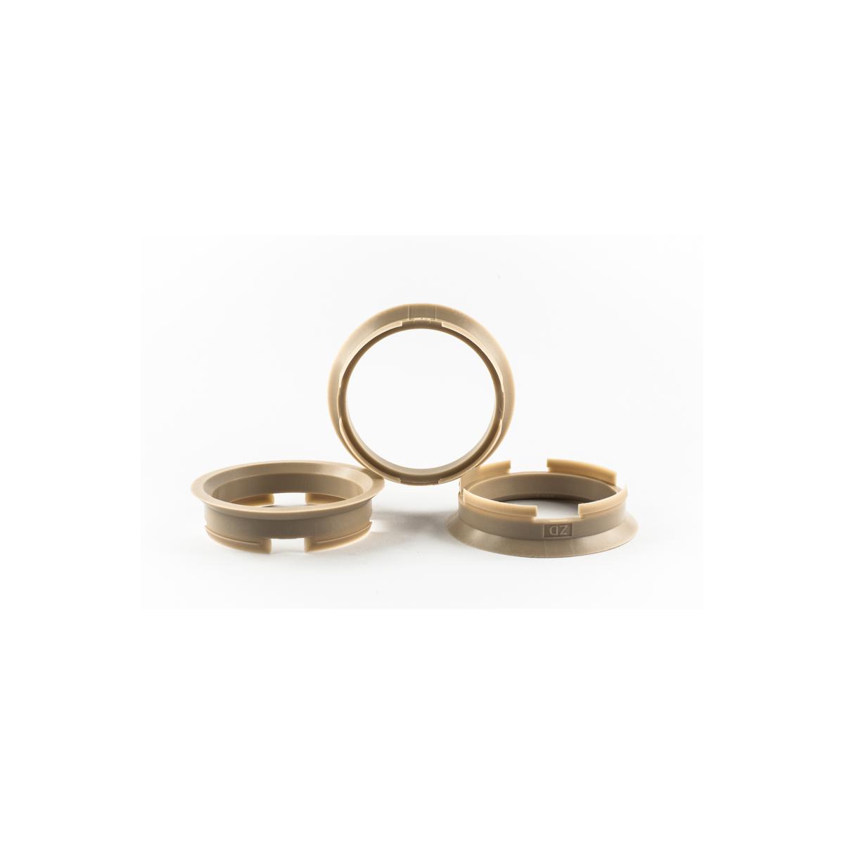 4 Zentrierringe 63,4mm auf 56,6mm Kunststoff